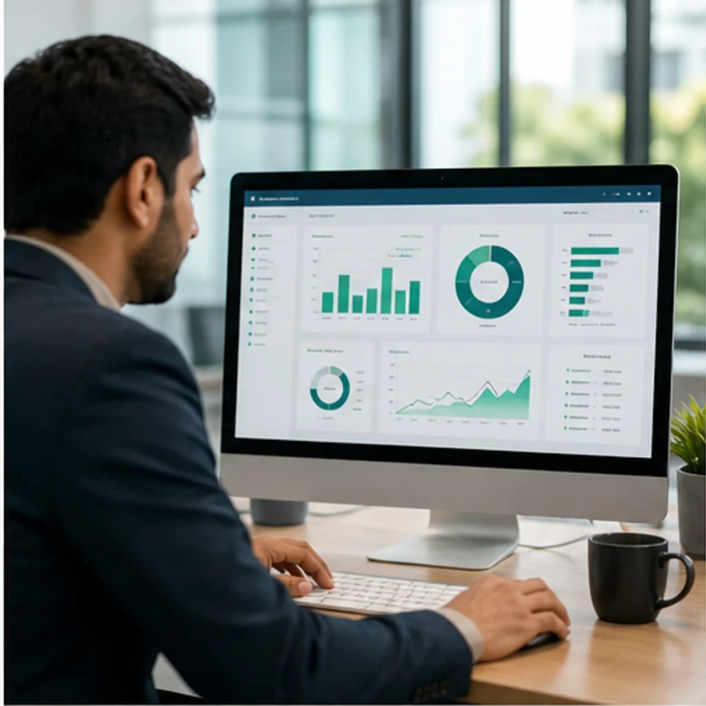 Payroll dashboard analytics for contractor payroll visibility