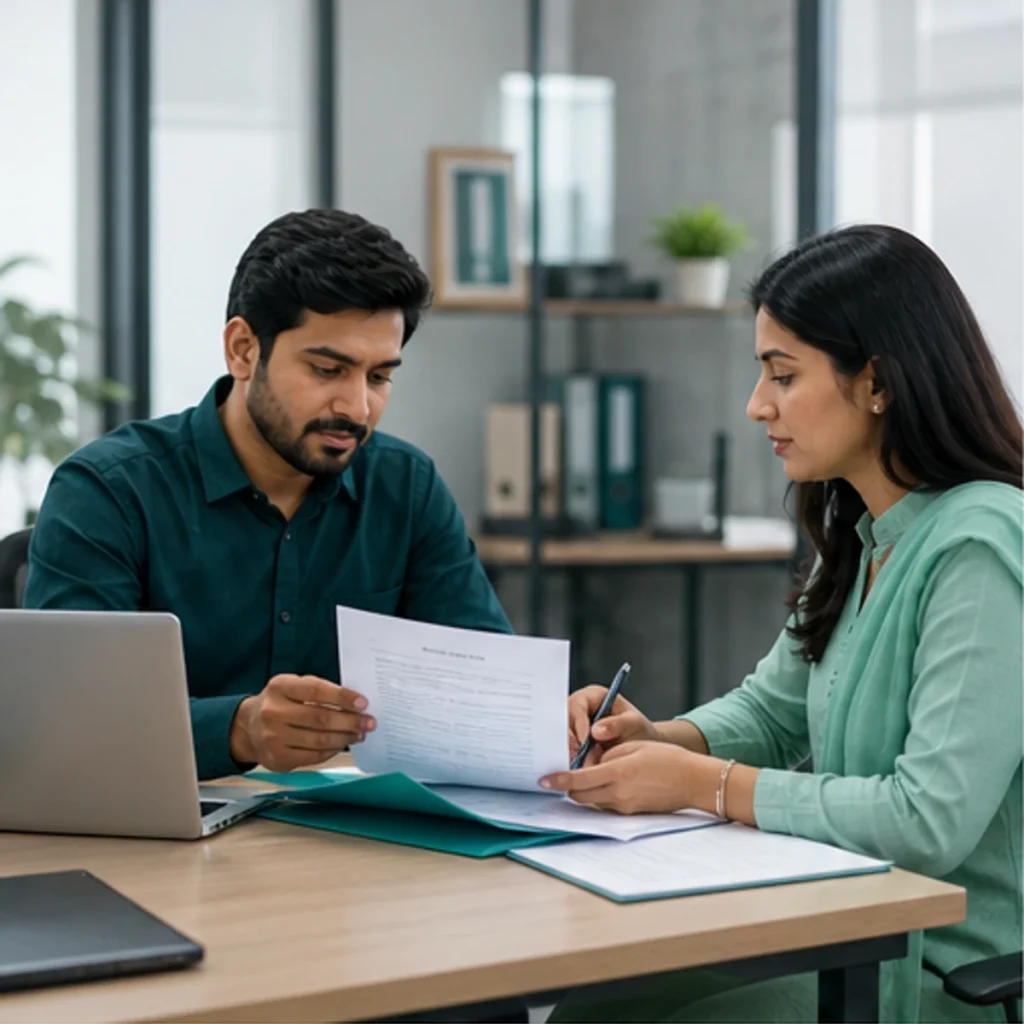 Contractor onboarding review for CIS payroll setup